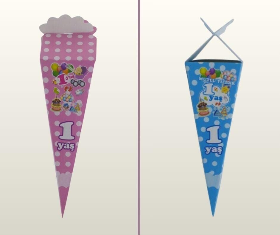 KÜLAH KARTON ŞEKERLİK 50 Lİ 1 YAŞ