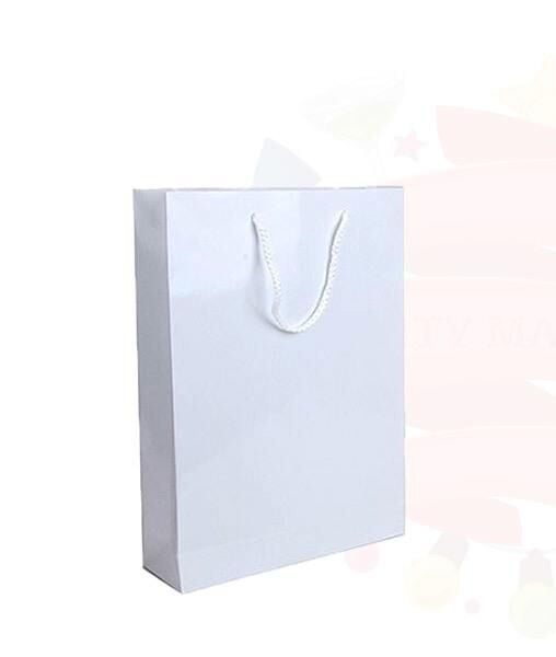 ÇANTA KARTON SELOFANLI 17*26 BEYAZ 25'Lİ