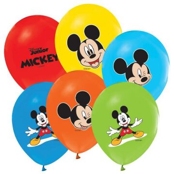 BALON BASKILI LİSANSLI MICKEY 100'LÜ