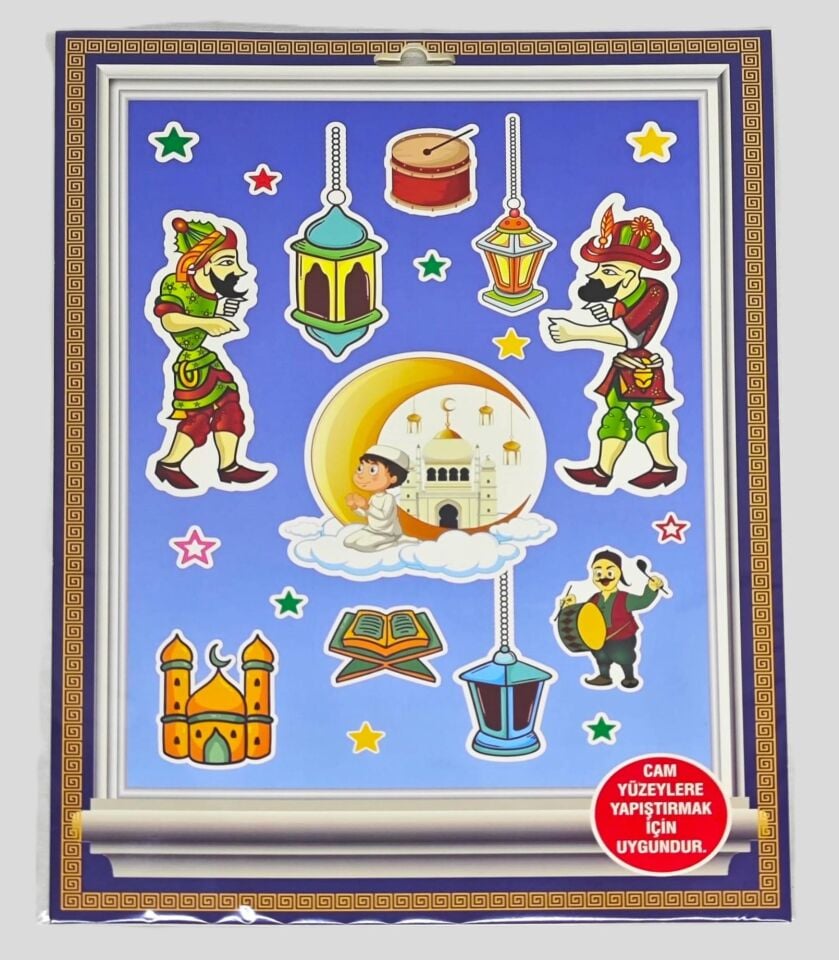 RAMAZAN STİCKER 34 PARÇA FİGÜRLÜ