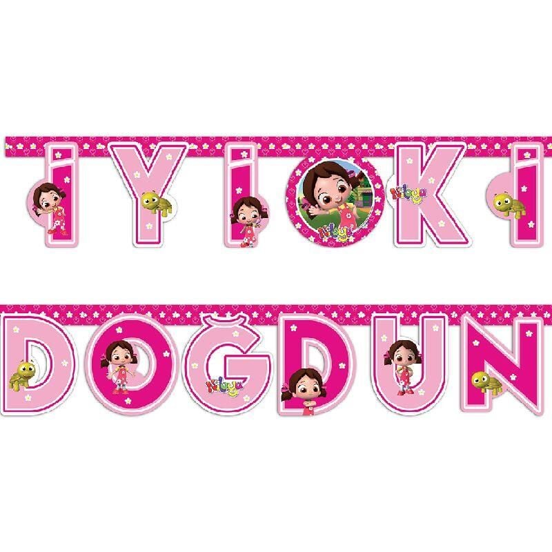 OYNAR KARTON İYİKİ DOĞDUN YAZI LİSANSLI NİLOYA