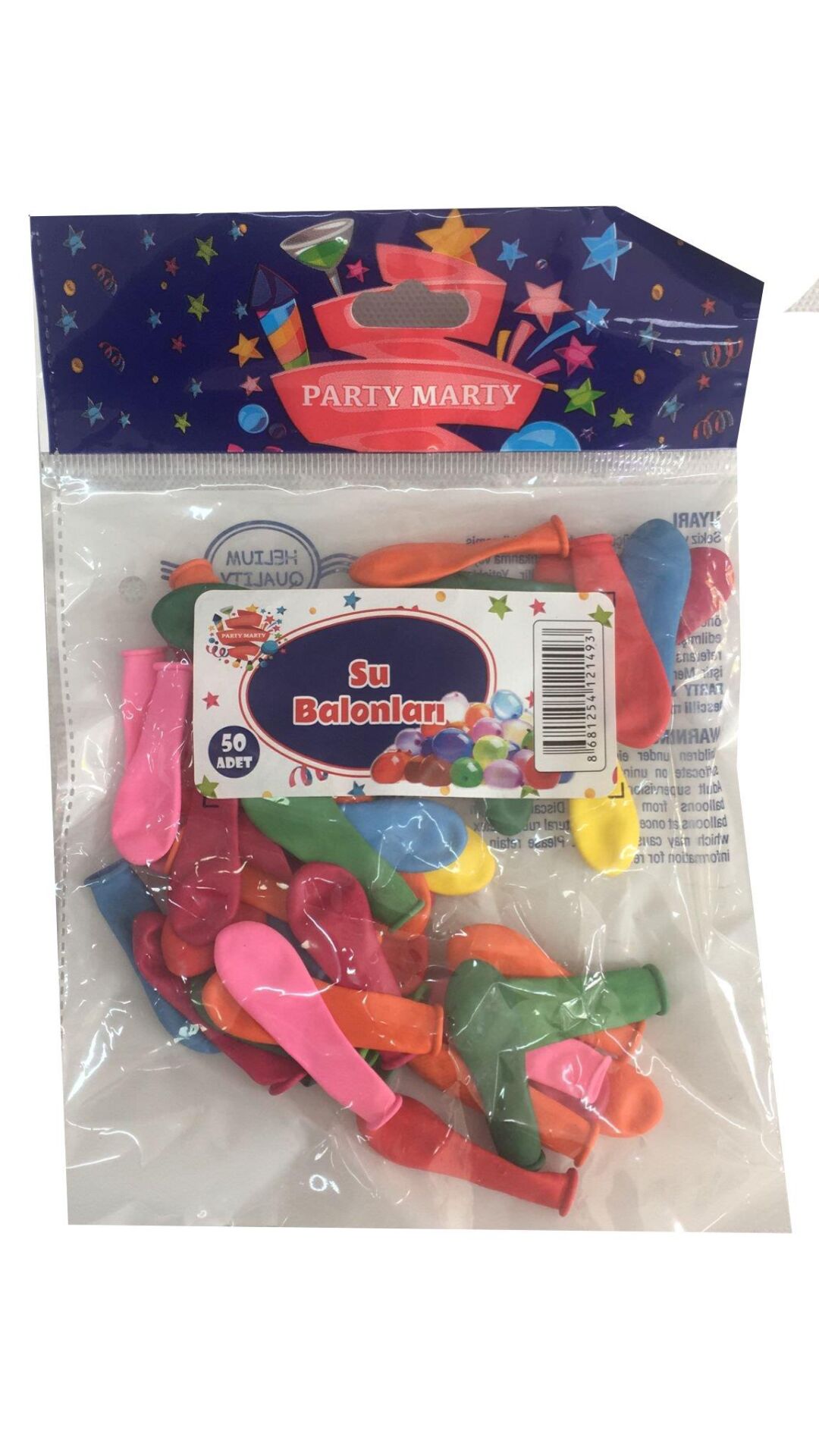 BALON PERAKENDE SU BALONLARI 50 Lİ