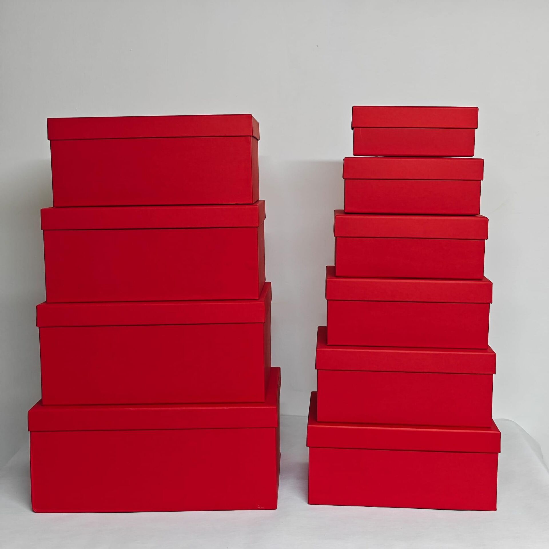 KUTU DİKDÖRTGEN  37*29*16 10 LU  KIRMIZI