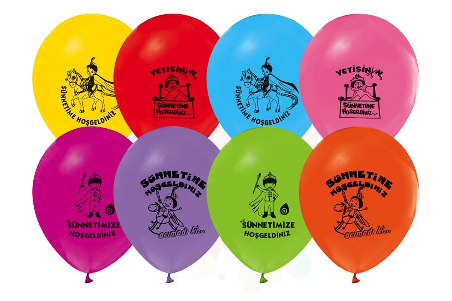 BALON BASKILI SÜNNET 100'LÜ