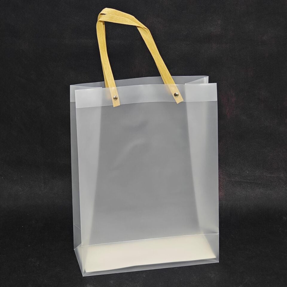 ÇANTA ŞEFFAF BUZLU 25*33*11 CM 10 LU