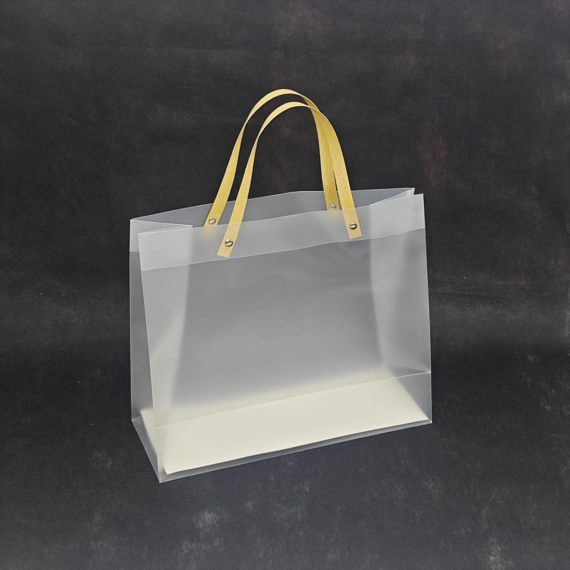 ÇANTA ŞEFFAF BUZLU 30*25*11.5 CM  10 LU