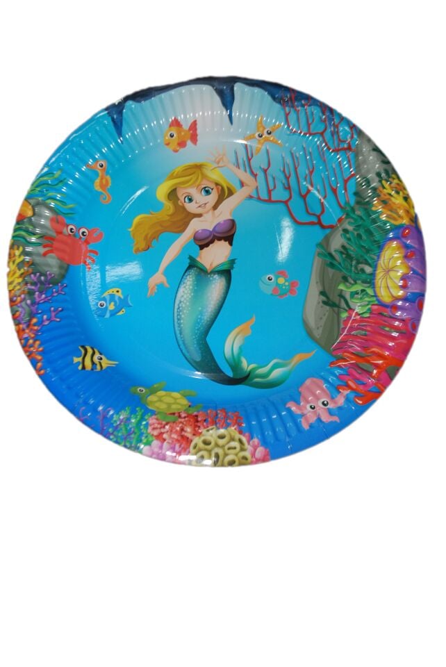 TABAK KARTON DENİZ KIZI 8 Lİ