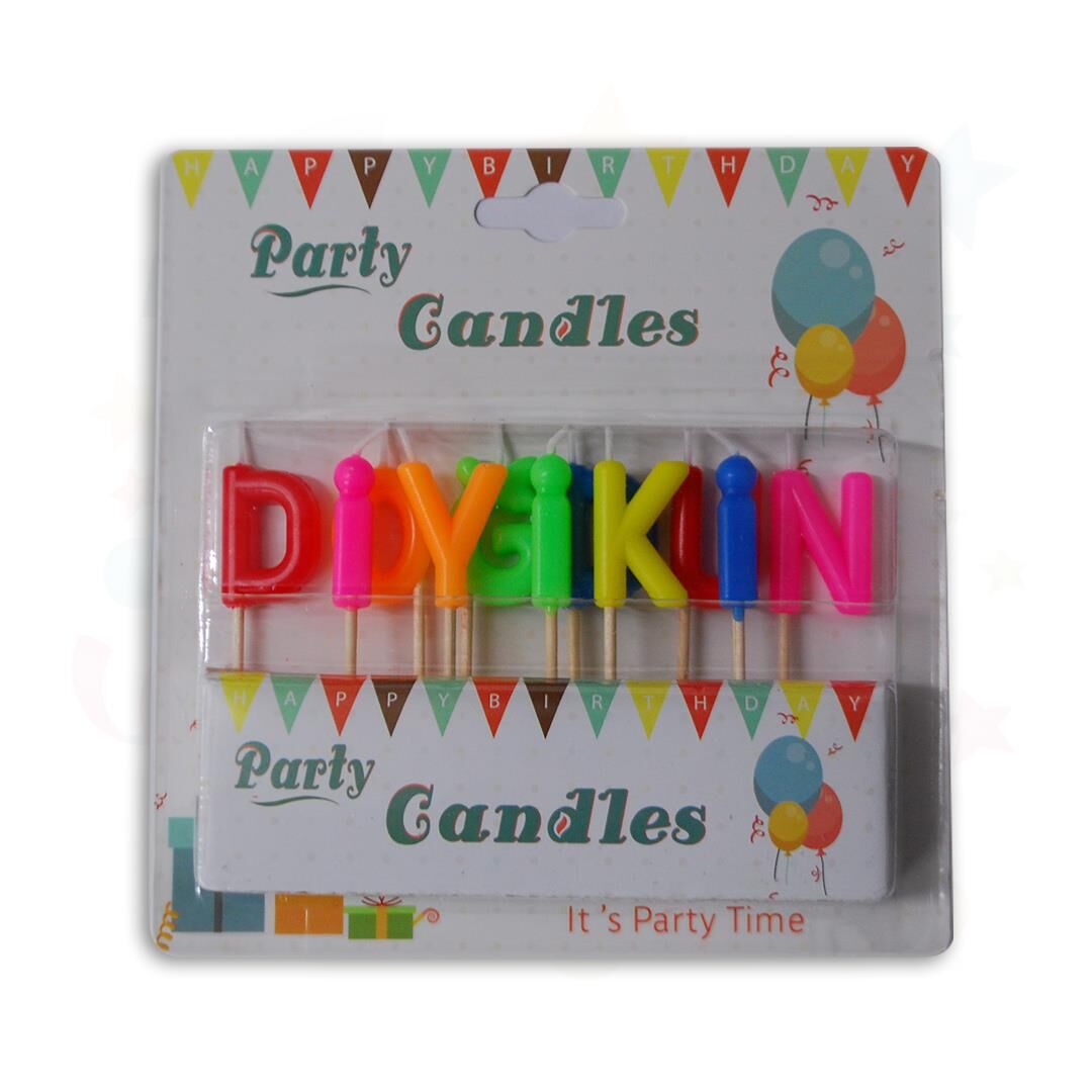 MUM İYİ Kİ DOĞDUN HARFLİ ÇOK RENKLİ