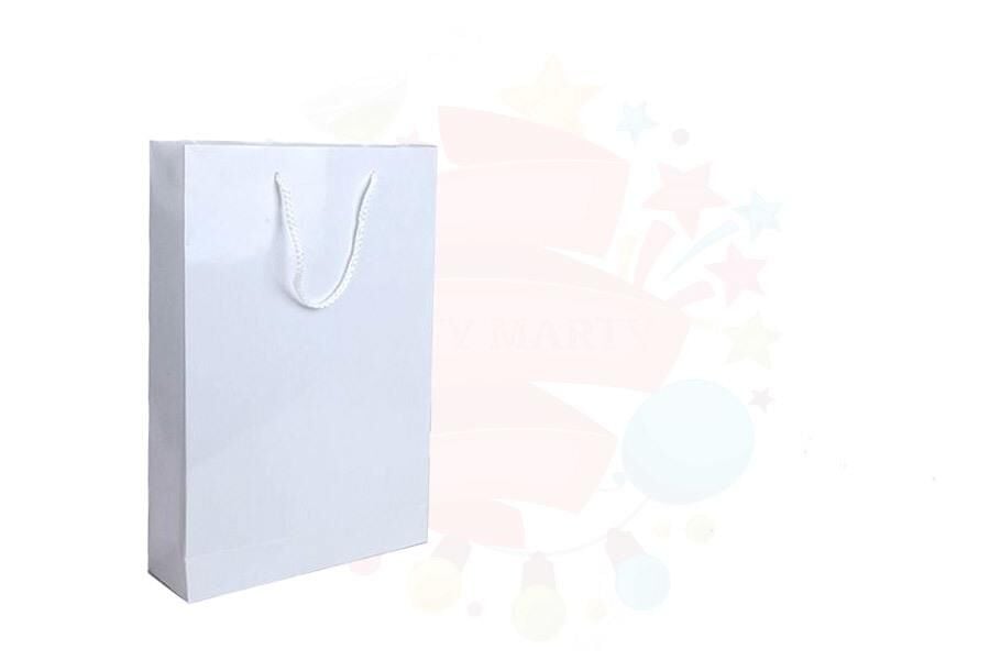 ÇANTA KARTON SELOFANLI 26*38 BEYAZ 25'Lİ