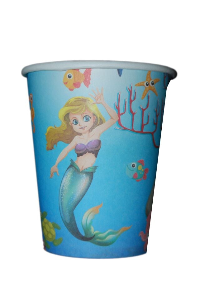 BARDAK KARTON DENİZ KIZI 8 Lİ