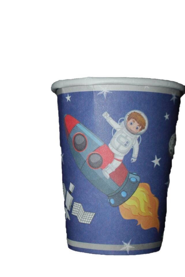 BARDAK KARTON UZAY VE ASTRONOT 8 Lİ