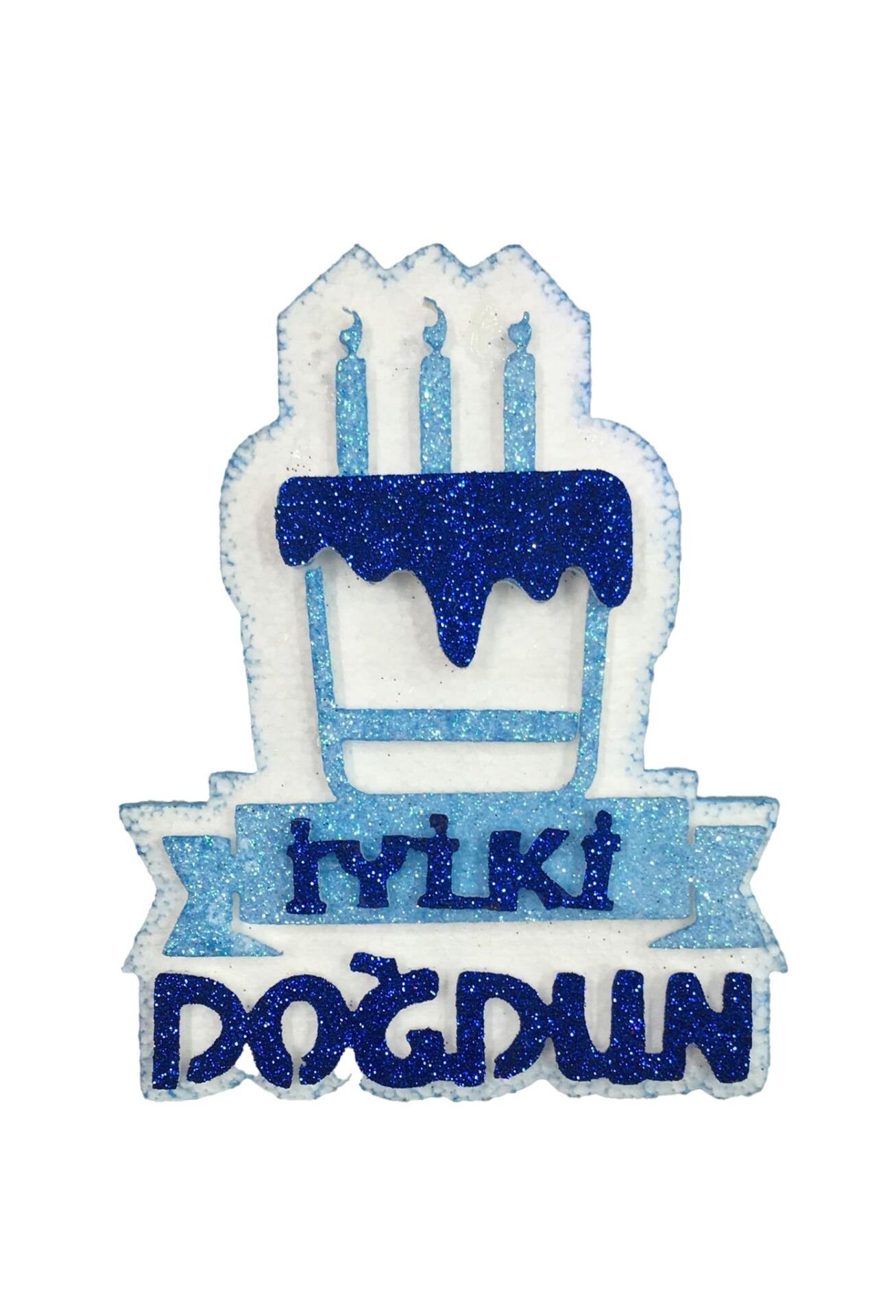 STRAFOR KÜÇÜK PASTALI MAVİ MUMLU İYİKİ DOĞDUN