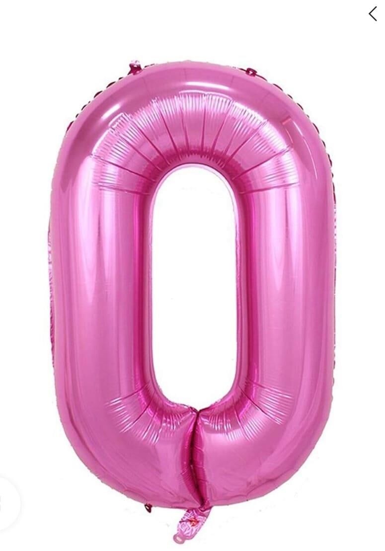 BALON FOLYO 40'' RAKAM PEMBE 0