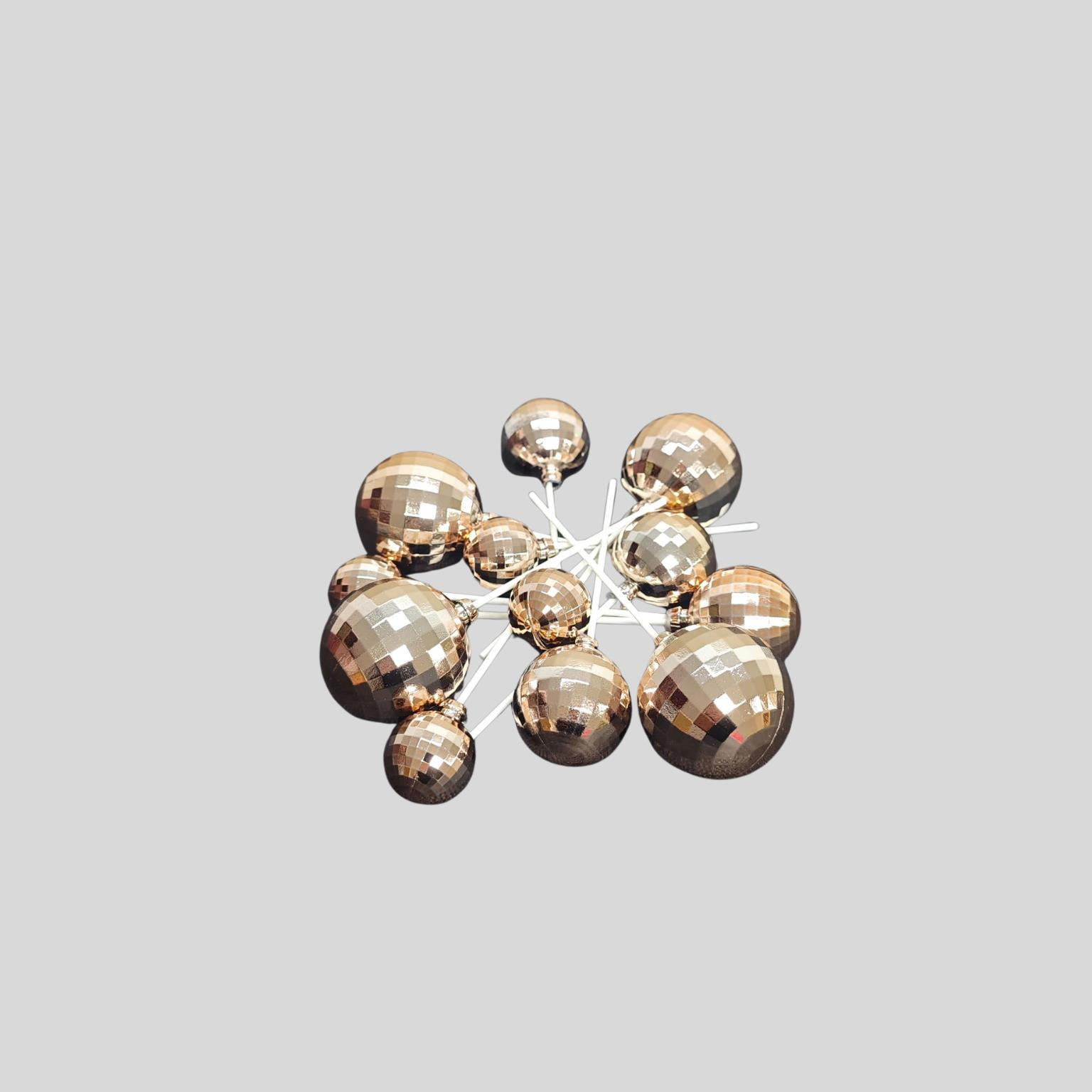 DİSKO TOPU 2-2,5-3-4 CM  12 Lİ MOR