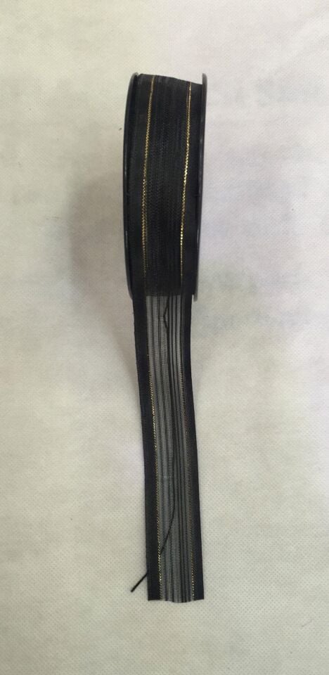 GÜLBANT 2,50cm.20mt.SİYAH