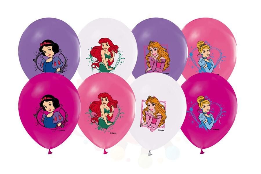 BALON BASKILI LİSANSLI PRENSES 100'LÜ