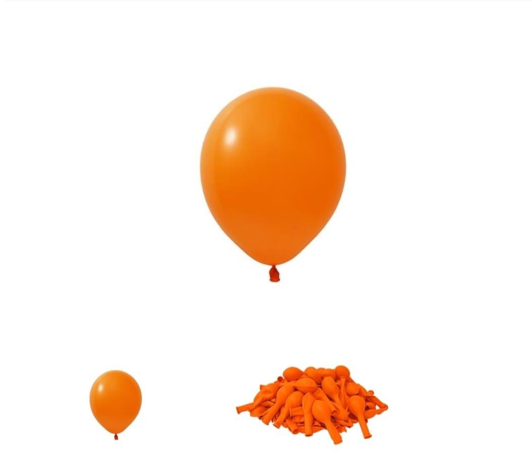 BALON 10'' TURUNCU PASTEL 100'LÜ