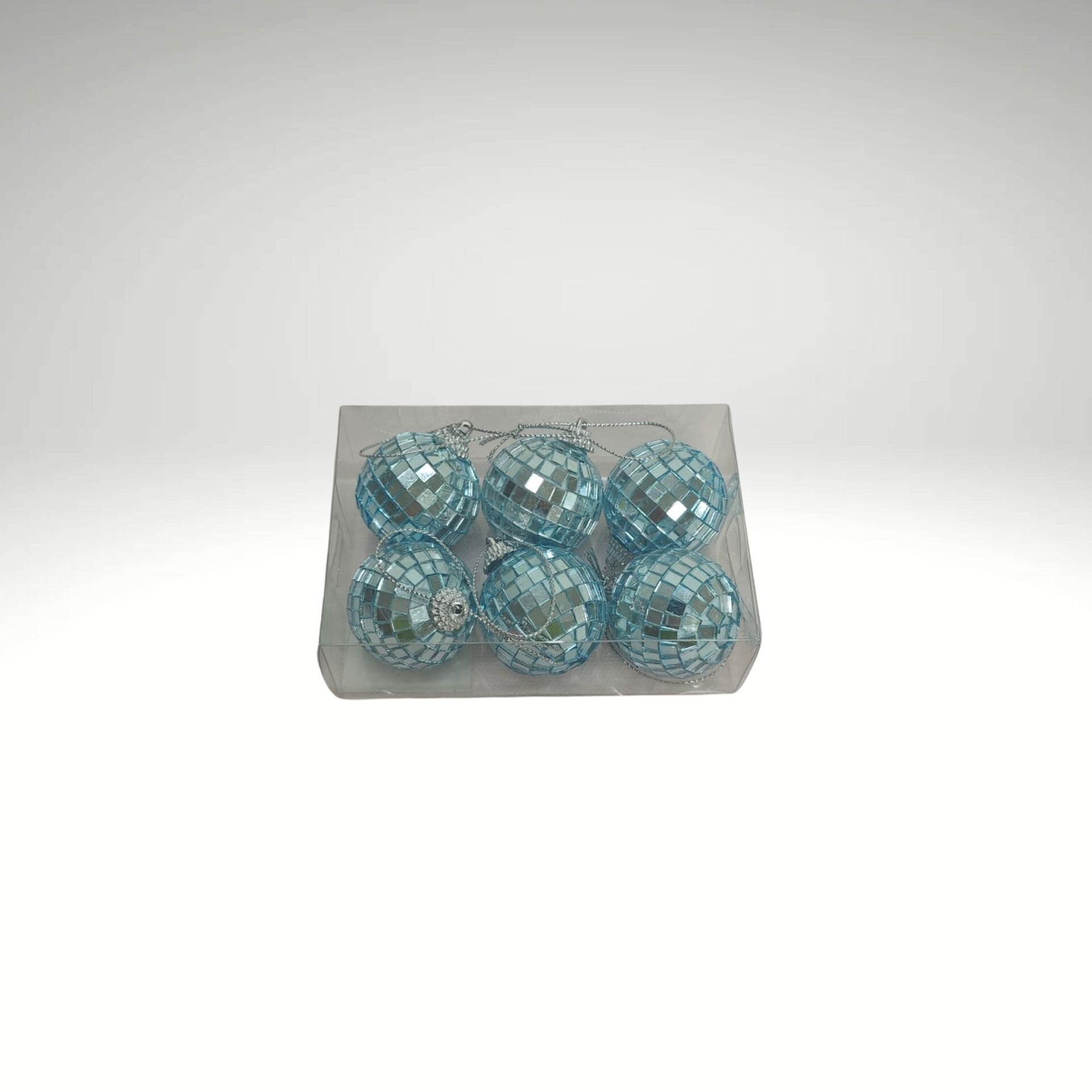 DİSKO TOP 4 CM 6 LI MAVİ