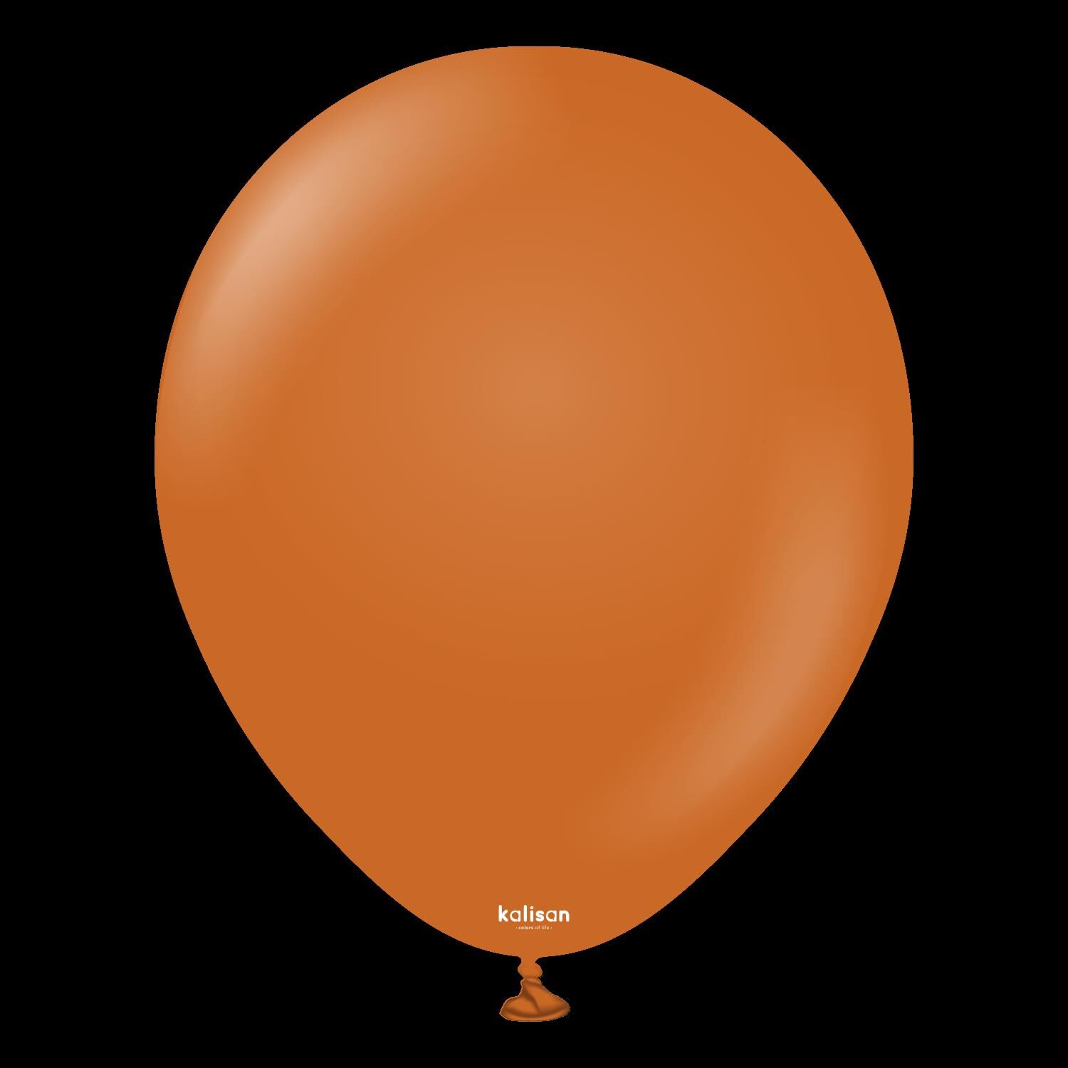 BALON 5''RETRO RUST ORANGE 100'LÜ KALİSAN