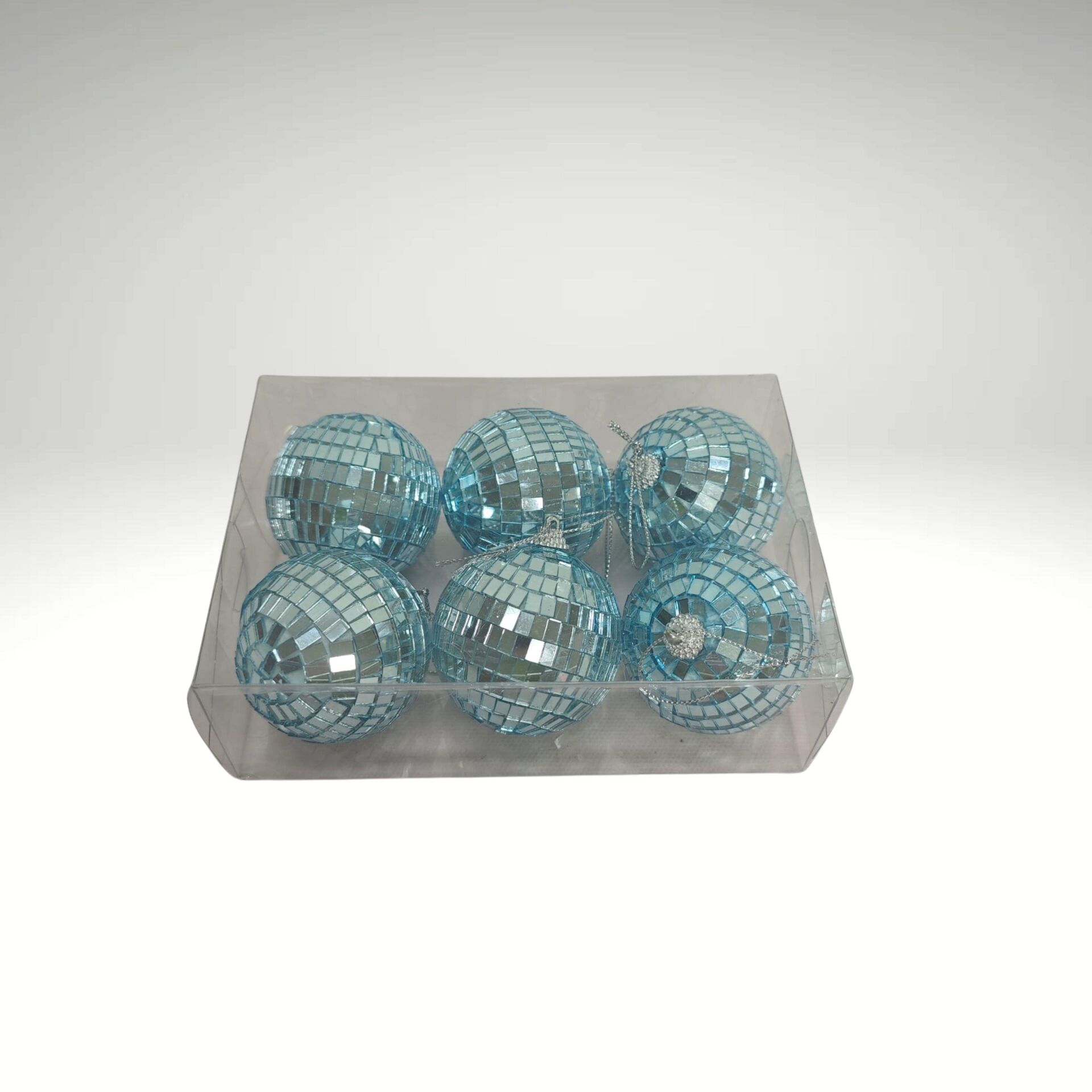 DİSKO TOP 6 CM 6 LI MAVİ