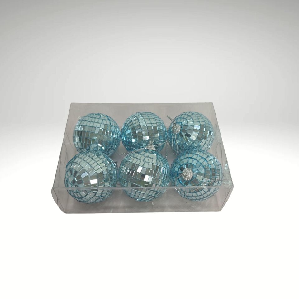 DİSKO TOP 6 CM 6 LI MAVİ