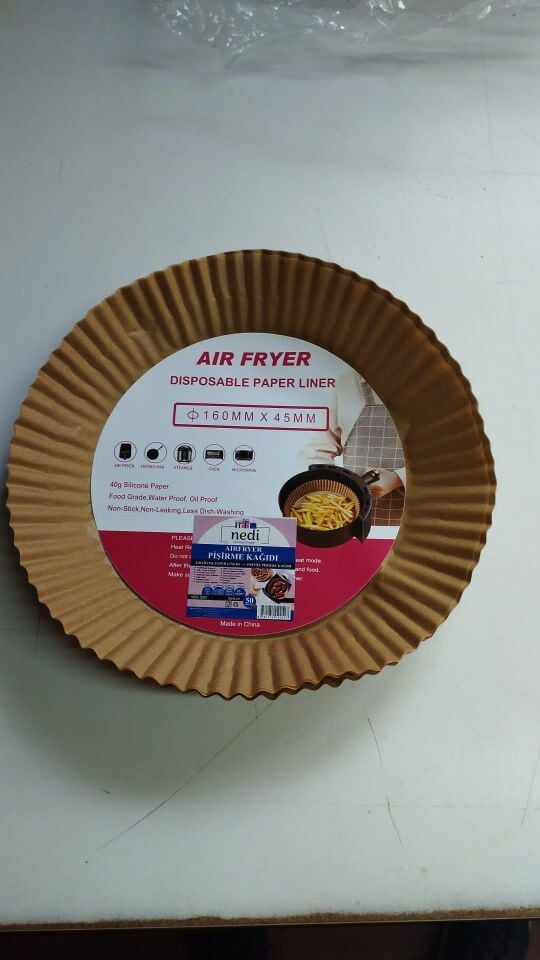 FRİTÖZ PİŞİRME KAĞIDI 16 CM (25 AD)