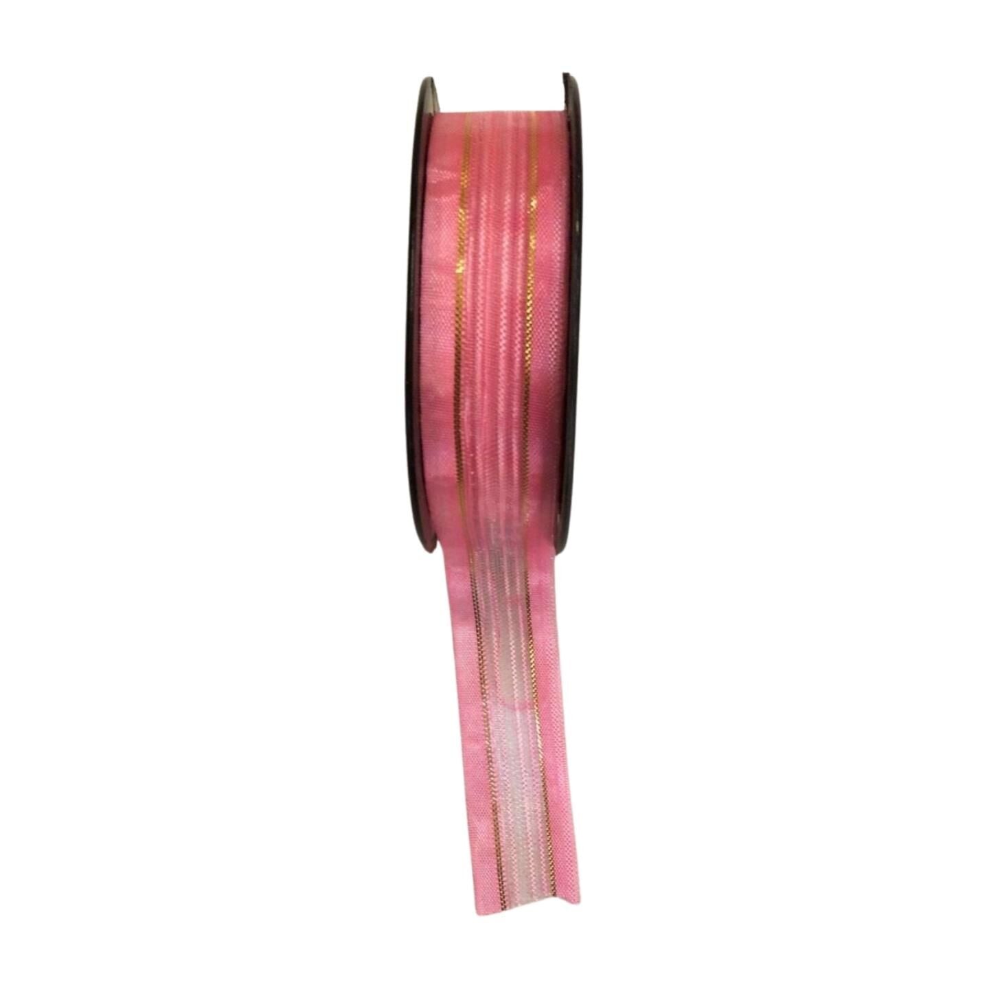 GÜLBANT 2,50cm.20mt.PEMBE