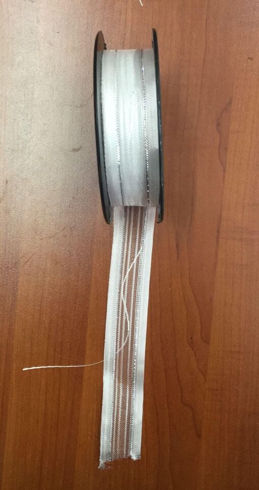 GÜLBANT 2,50cm.20mt.BEYAZ