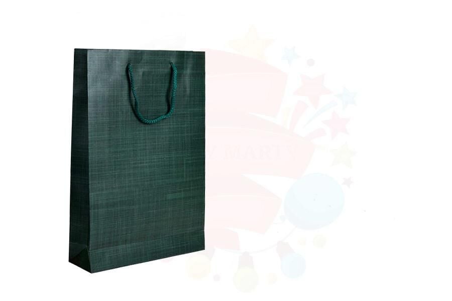 ÇANTA KARTON SELOFANLI 35*42 YEŞİL 10'LU