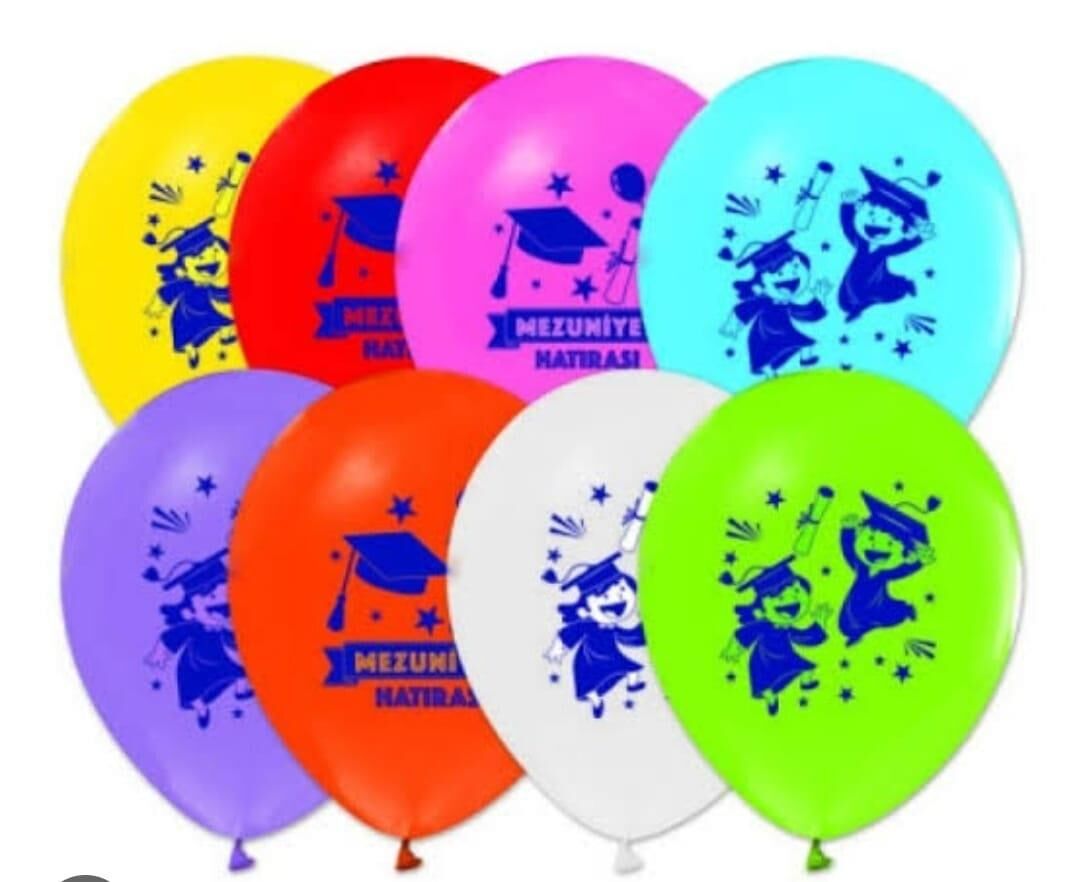 BALON BASKILI MEZUNİYET 100'LÜ