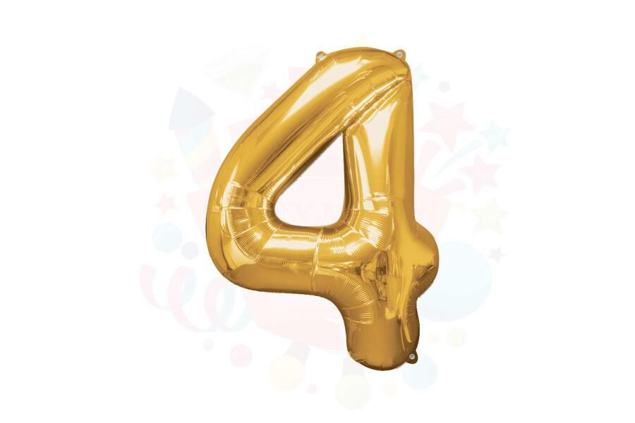 BALON FOLYO 40'' RAKAM ALTIN 4