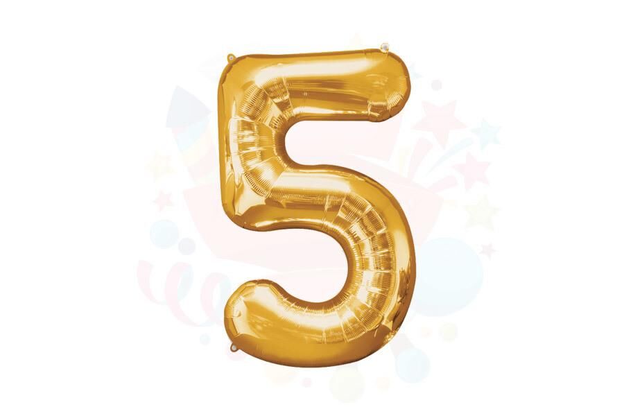 BALON FOLYO 40'' RAKAM ALTIN 5
