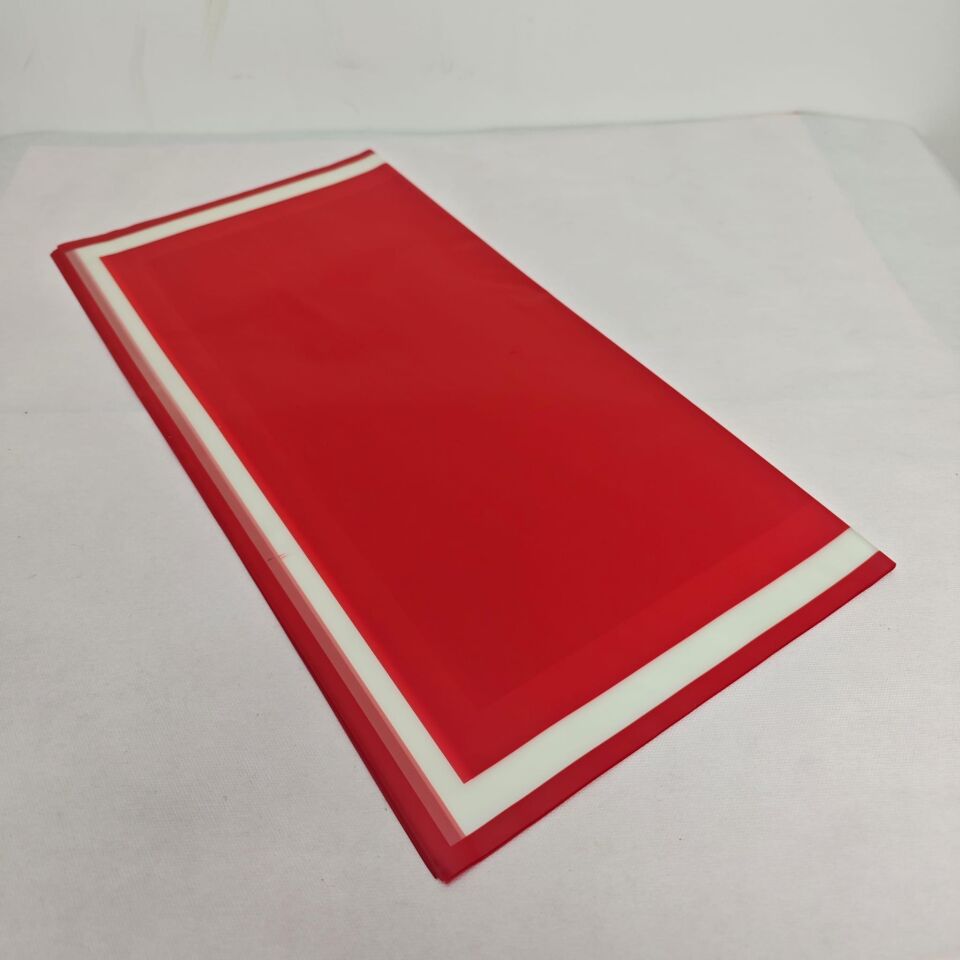 BUKETLİK PP KIRMIZI  MAT ŞEFFAF GENİŞ ÇERÇEVELİ