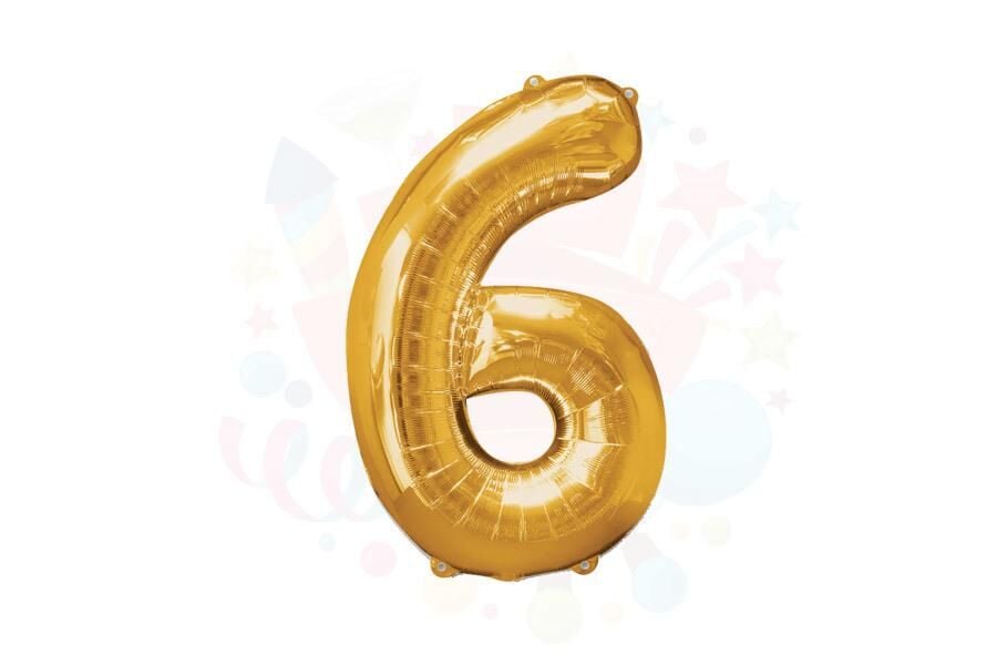 BALON FOLYO 40'' RAKAM ALTIN 6