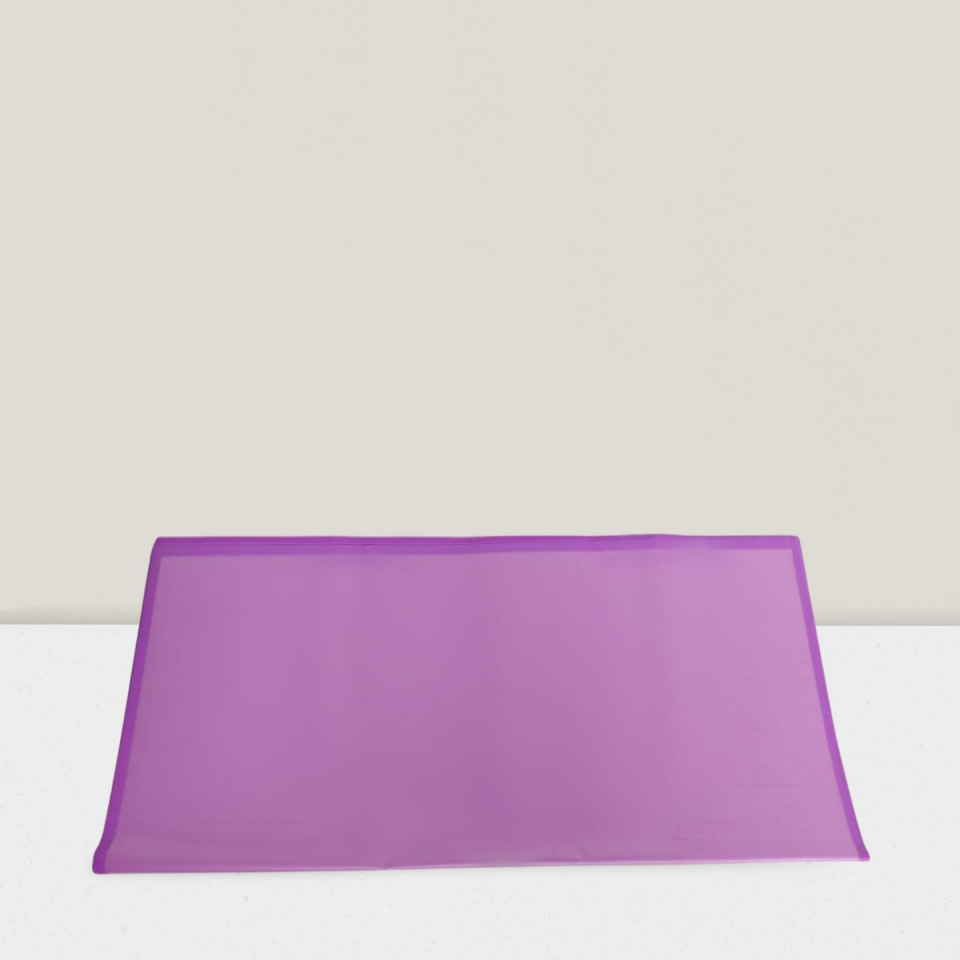 BUKETLİK PP DÜZ  KENARLI LİLA 58*58 20 Lİ