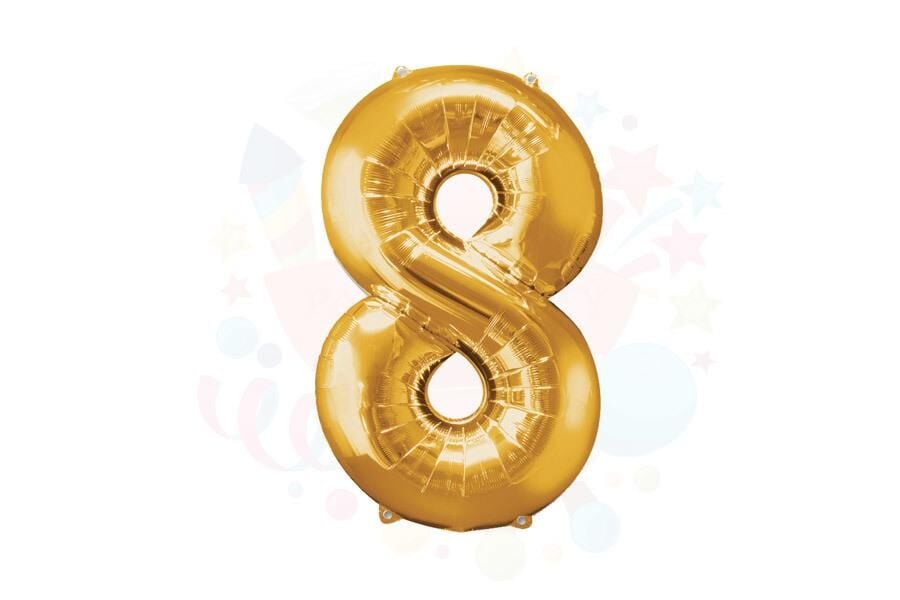 BALON FOLYO 40'' RAKAM ALTIN 8