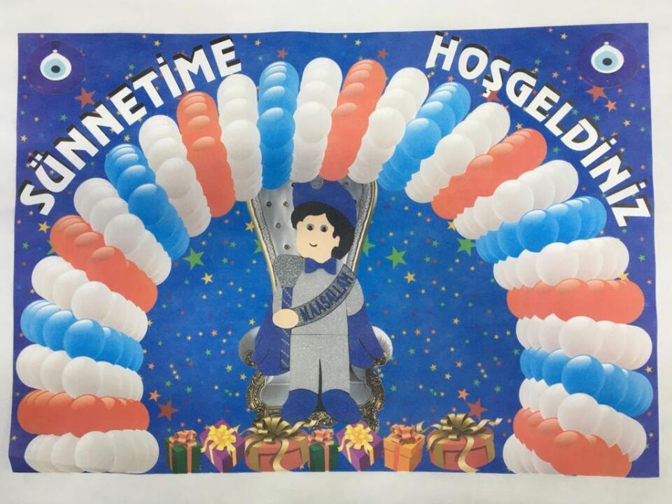 ELYAF BANNER BASKILI SÜNNETİME HOŞ GELDİNİZ