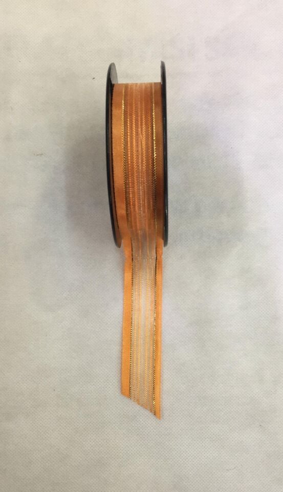 GÜLBANT 2,50cm.20mt.TURUNCU