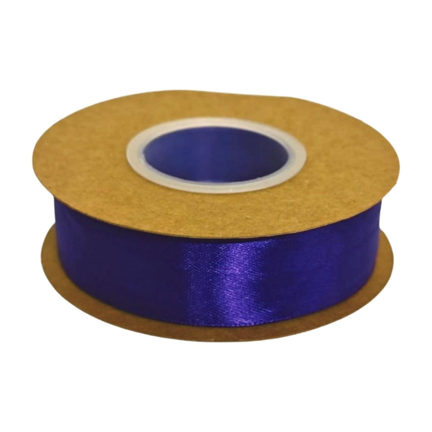 KURDELE SATEN MOR 2,5 CM 22 MT