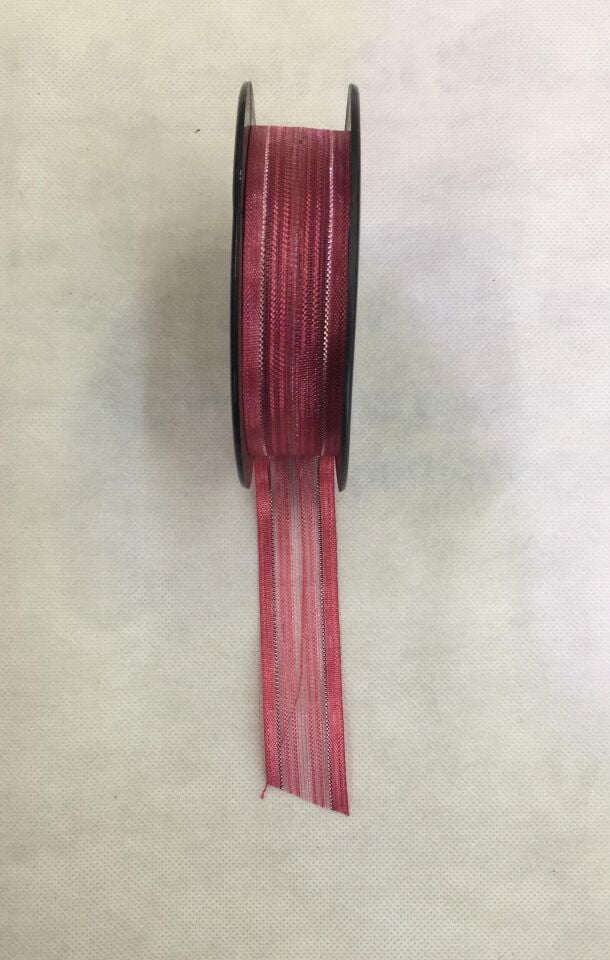GÜLBANT 2,50cm.20mt.BORDO
