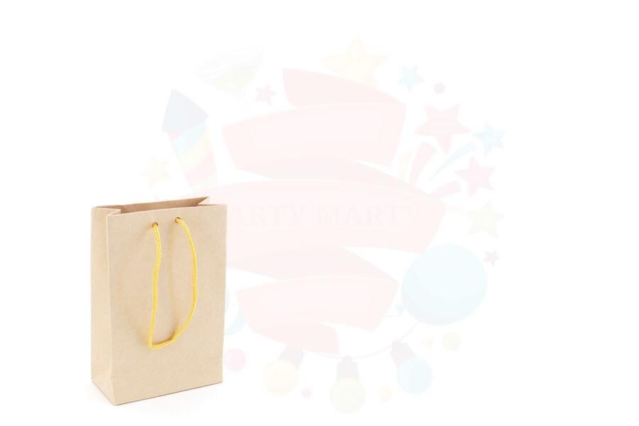 ÇANTA KRAFT İP SAPLI 12*17 25'Lİ