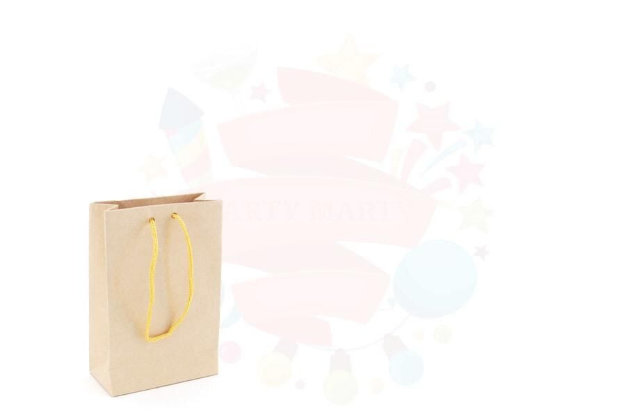 ÇANTA KRAFT İP SAPLI 12*17 25'Lİ