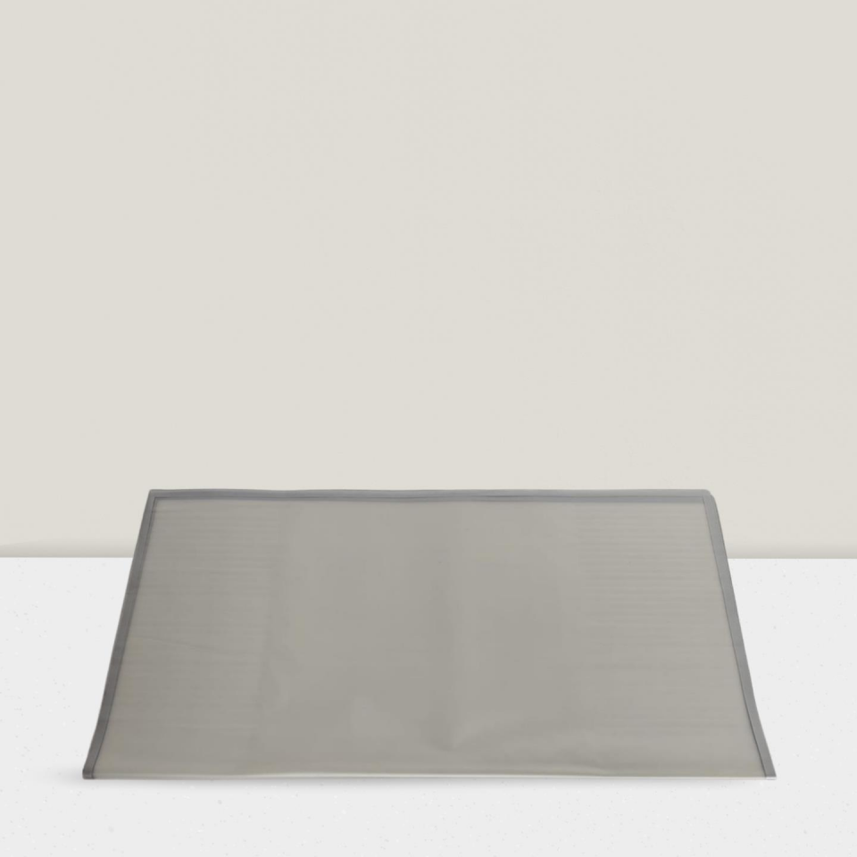 BUKETLİK PP DÜZ  KENARLI GÜMÜŞ 58*58 20 Lİ