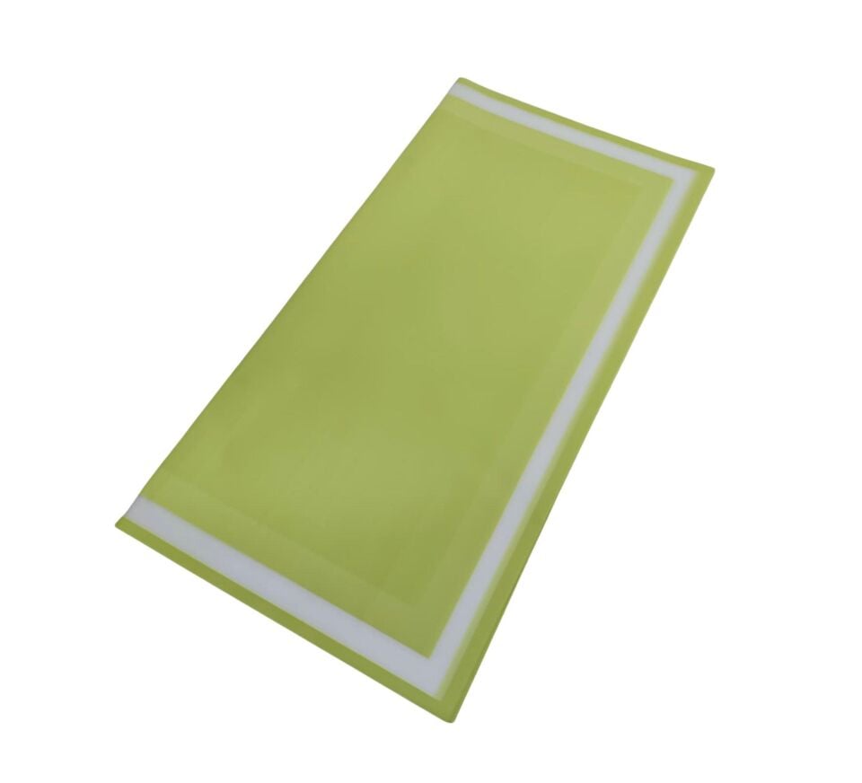 BUKETLİK PP YEŞİL MAT ŞEFFAF GENİŞ ÇERÇEVELİ