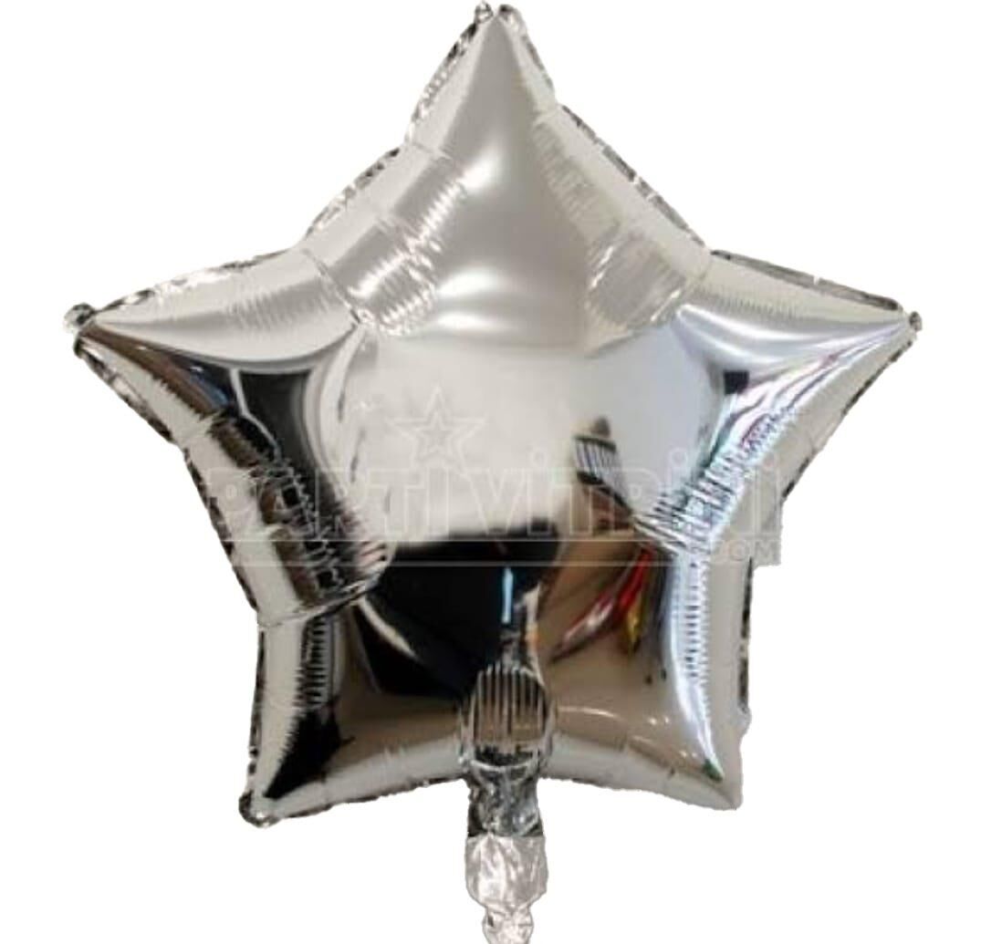FOLYO BALON YILDIZ 18'' GÜMÜŞ