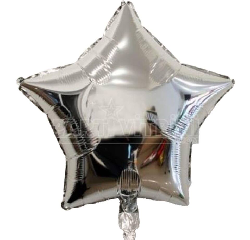 FOLYO BALON YILDIZ 18'' GÜMÜŞ