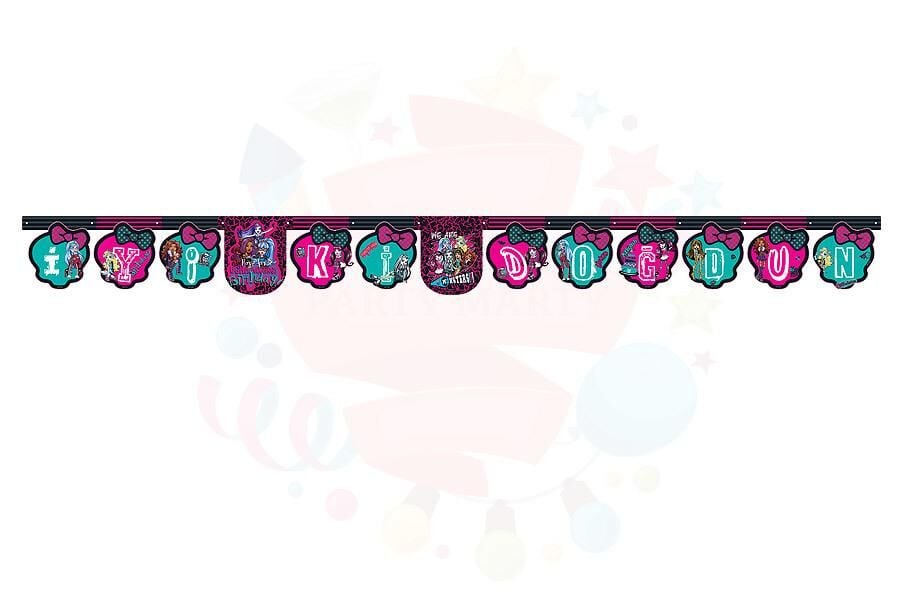 OYNAR KARTON İYİKİ DOĞDUN YAZI LİSANSLI MONSTER