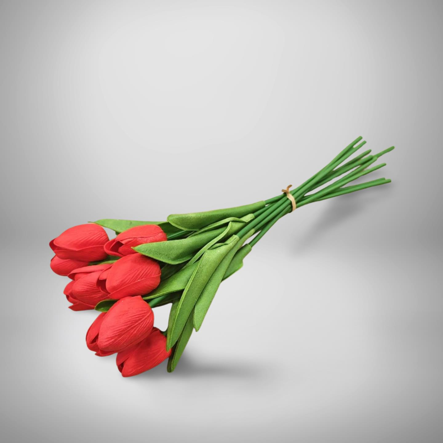 YAPAY ÇİÇEK LALE 10 LU KIRMIZI