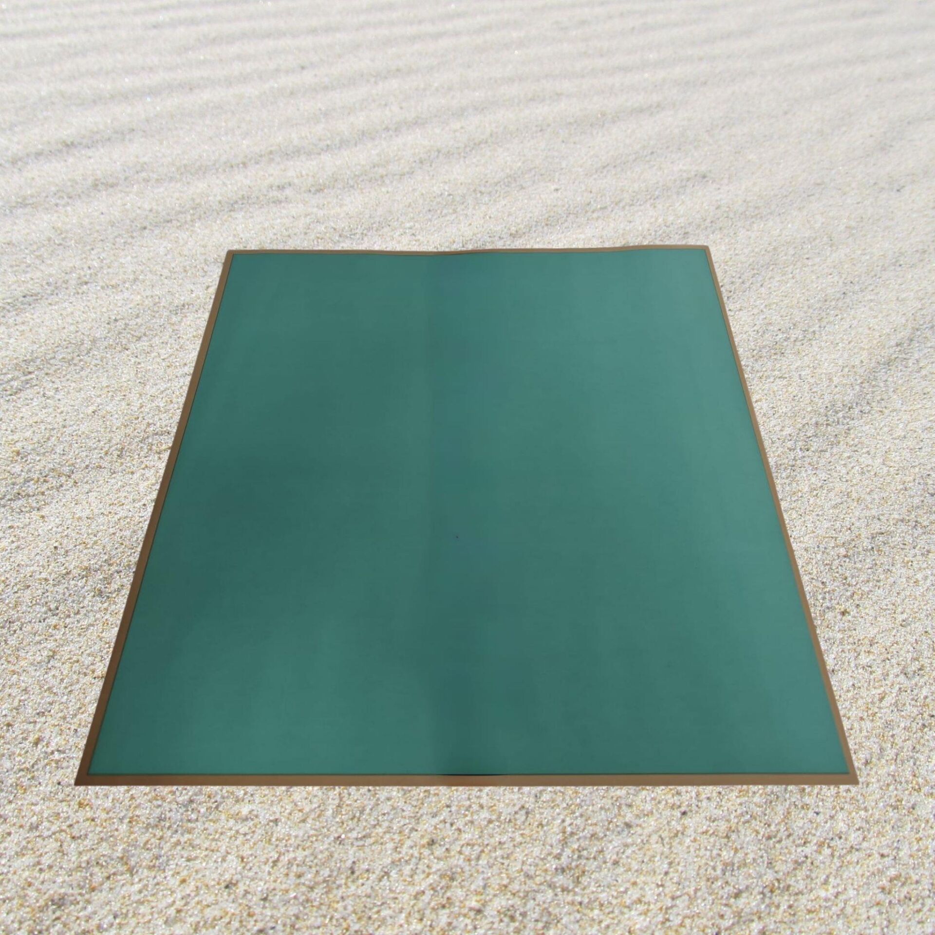 BUKETLİK PP ALTIN KENARLI YEŞİL  58*58 20 Lİ