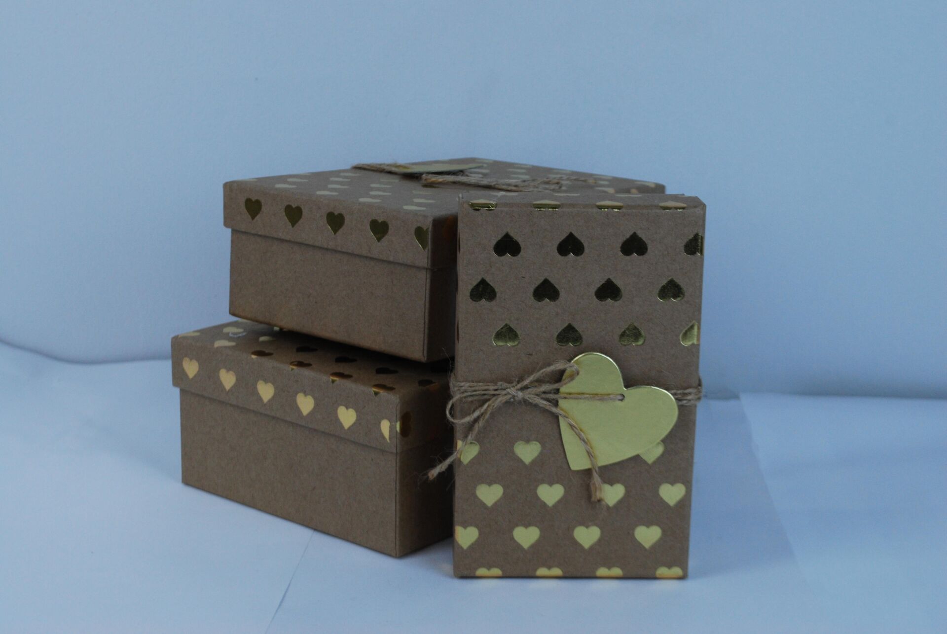 KUTU DİKDÖRTGEN POLINA KRAFT 3 LÜ SET